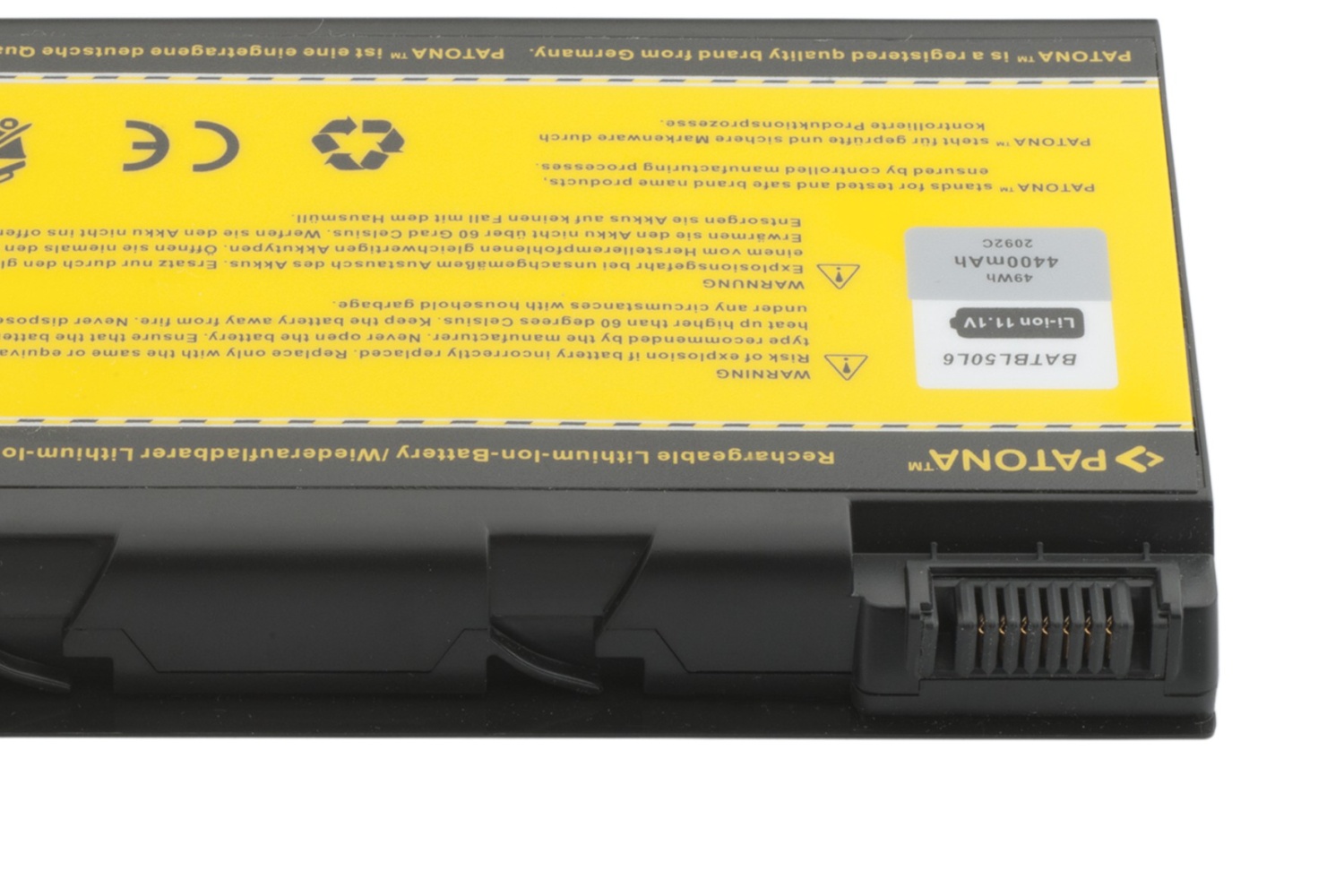 Patón PT2092 - ACER ASPIRE 3100/TM 4200 4400mAh Li-Ion 11,1V!