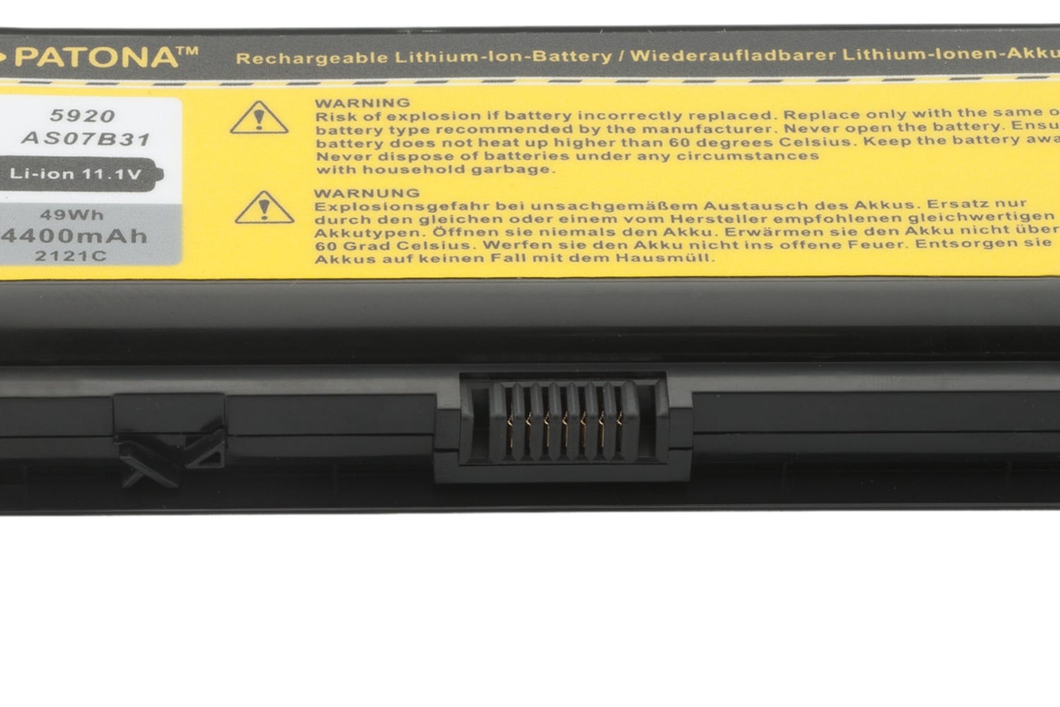 Patón PT2121 - ACER ASPIRE 5220 / 5920 4400mAh Li-Ion 11.1V!
