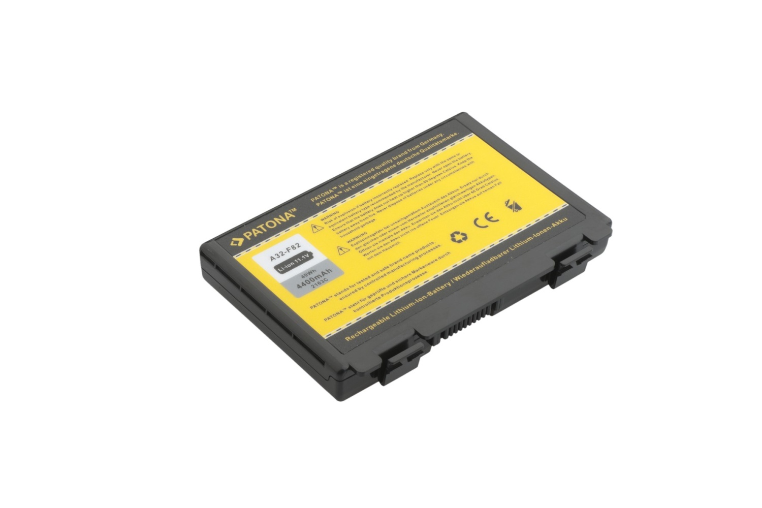 Patón PT2163 - ASUS K50ij 4400mAh Li-Ion 11,1V