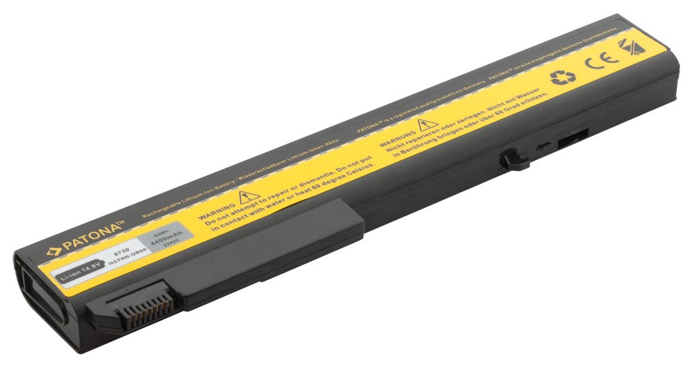 Patón PT2242 - HP EliteBook 8530 4400mAh Li-Ion 14,8V