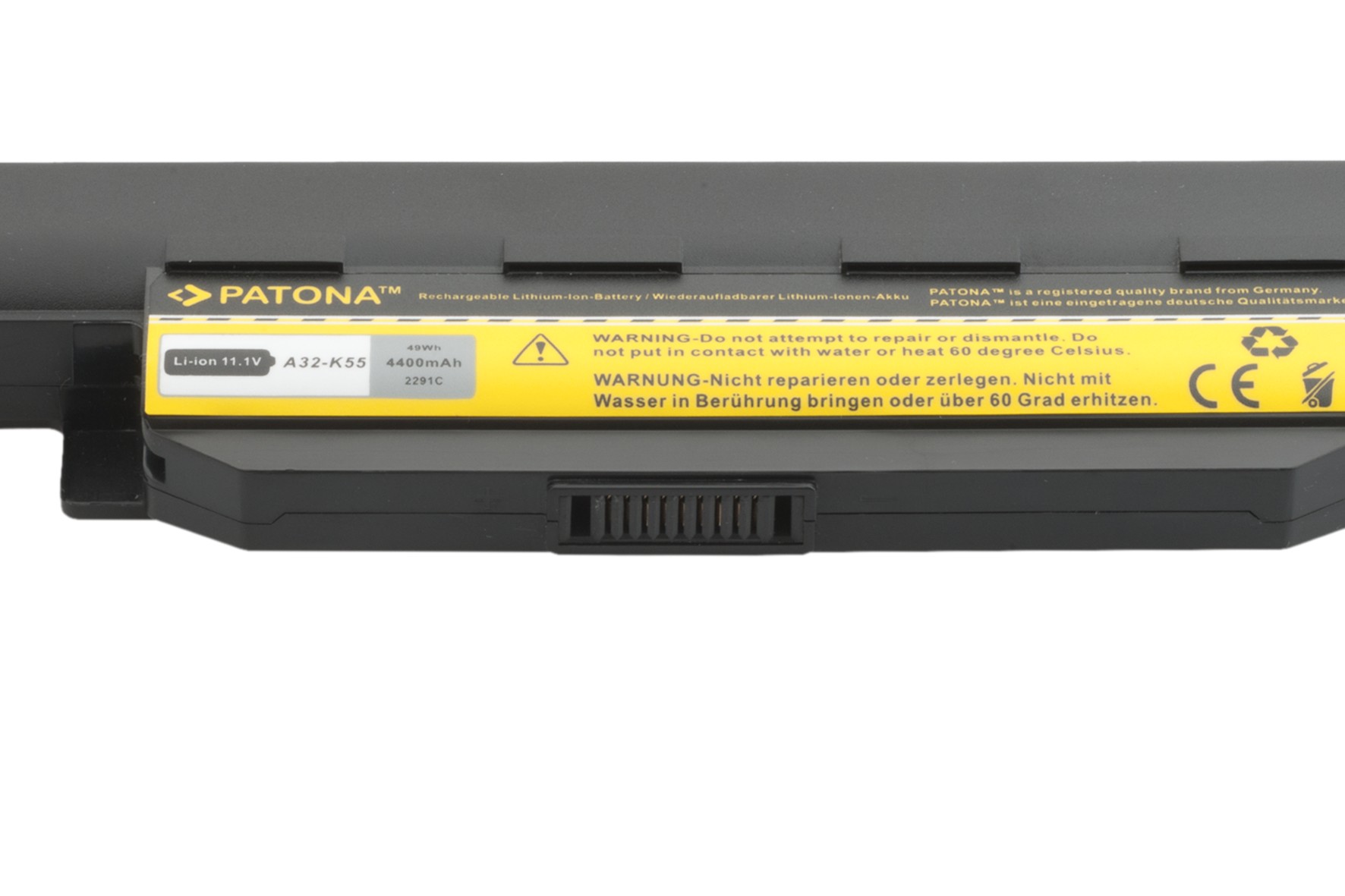 Patón PT2291 - ASUS A32-K55 4400mAh Li-Ion 11,1V