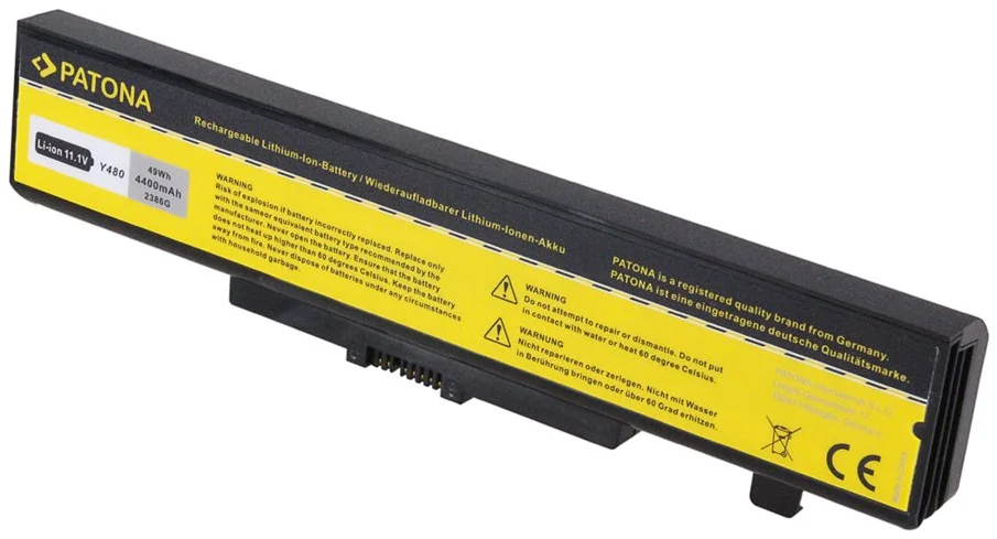 Patón PT2386 - LENOVO IdeaPad G580 4400mAh Li-Ion 11,1V