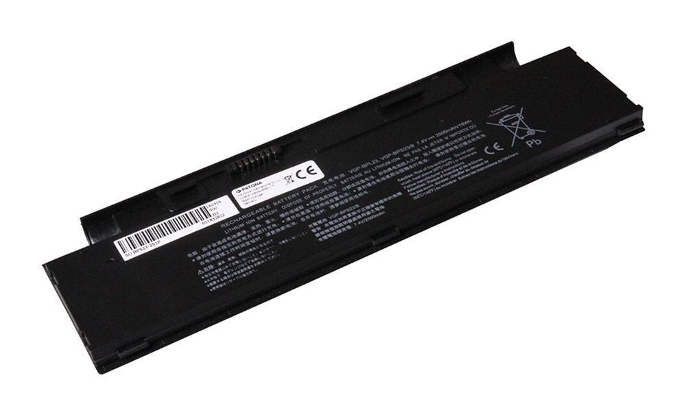 Patón PT2434 - SONY Vaio VGP-BPL 2500mAh Li-Ion 7,4V