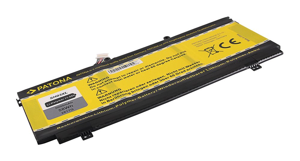 Patón PT2817 - HP Compaq Spectre X3 5000mAh Li-pol 11,55V SH03