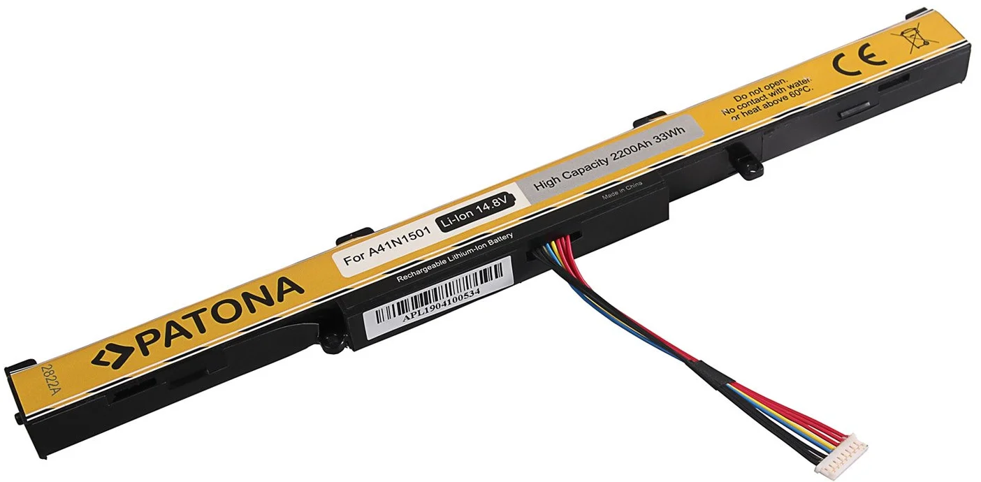 Patón PT2822 - ASUS N552/N752 2200mAh Li-lon 15V