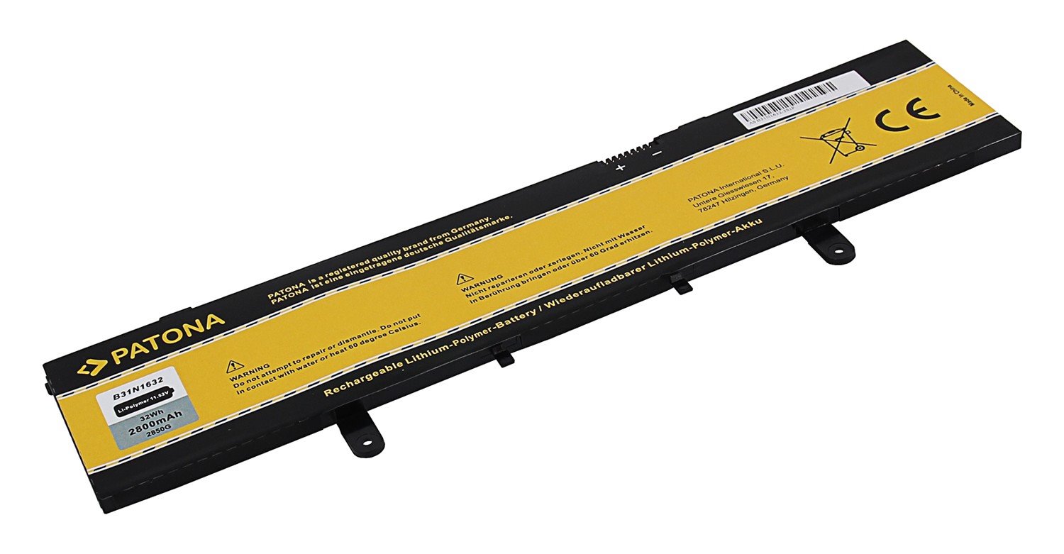 Patón PT2850 - Asus VivoBook 14 X405 2800mAh Li-Pol 11,52V B31N1632
