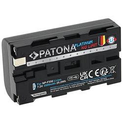 PATONA batéria pre digitálny fotoaparát Sony NP-F550/F330/F750 3500mAh Li-Ion Platinum USB-C nabíjanie