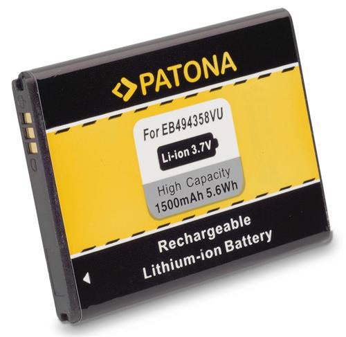PATONA batéria pre mobilný telefón Samsung EB-494358VU 1500mAh 3,7V Li-Ion