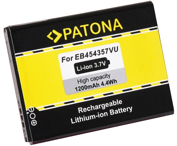 PATONA batéria pre mobilný telefón Samsung EB454357VU 1200mAh 3,7V Li-Ion