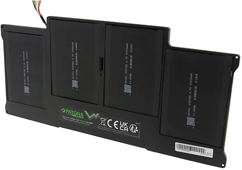 PATONA batéria pre ntb APPLE A1466 Macbook Air 13" 6200mAh 7,6V Li-Pol 2013-2017 + nástroje