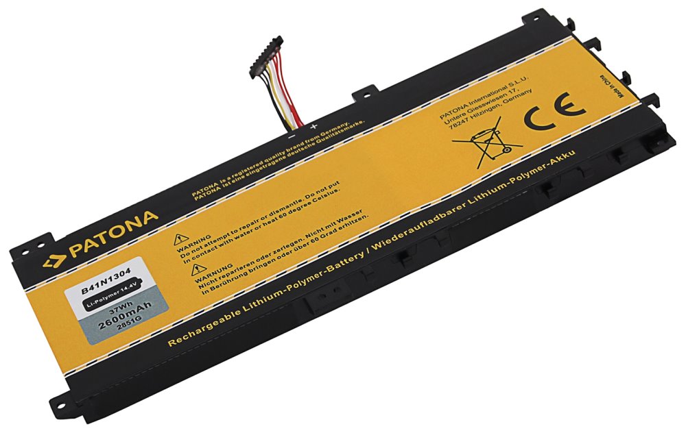 PATONA batéria pre ntb ASUS VivoBook V451L 2600mAh Li-Pol 14,4V B41N1304