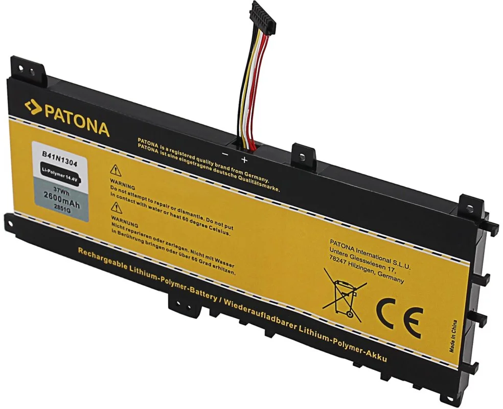 PATONA batéria pre ntb ASUS VivoBook V451L 2600mAh Li-Pol 14,4V B41N1304