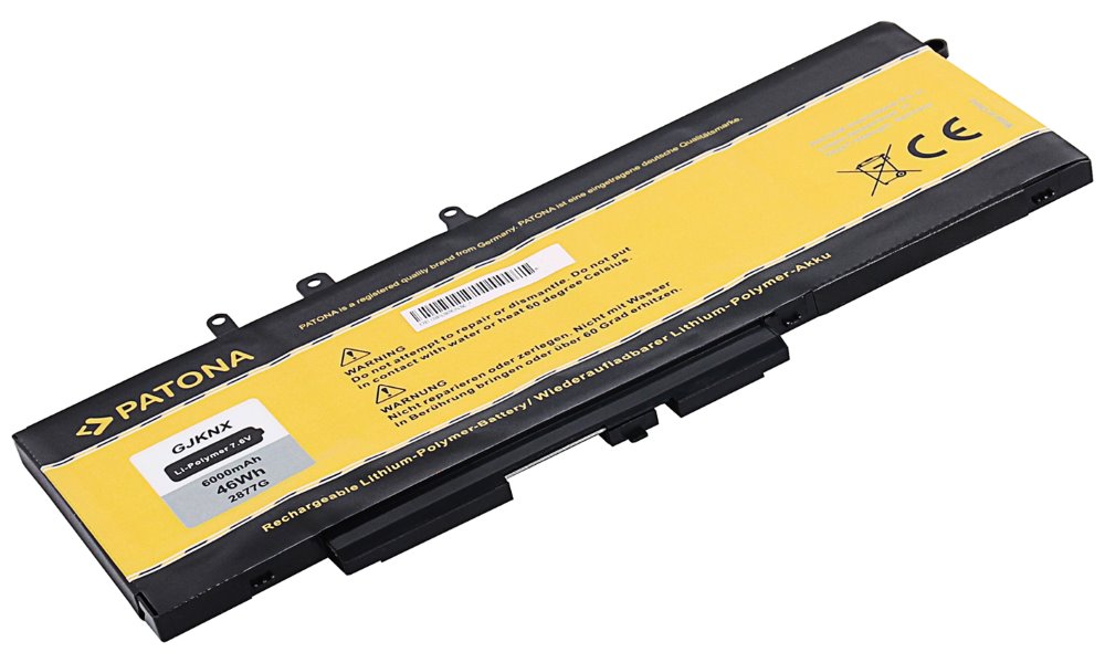 PATONA batéria pre ntb DELL E5280/E5480 6000mAh Li-Pol 7,6V GJKNX / 3DDDG