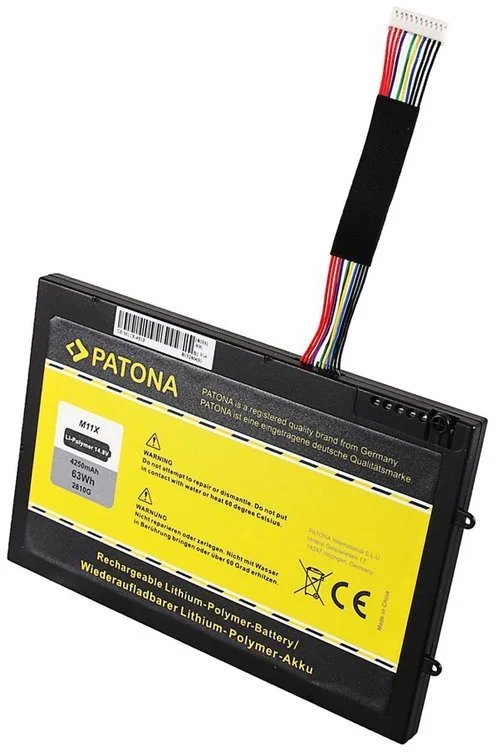 PATONA batéria pre ntb DELL M11x 4250mAh Li-pol 14,8V PT6V8