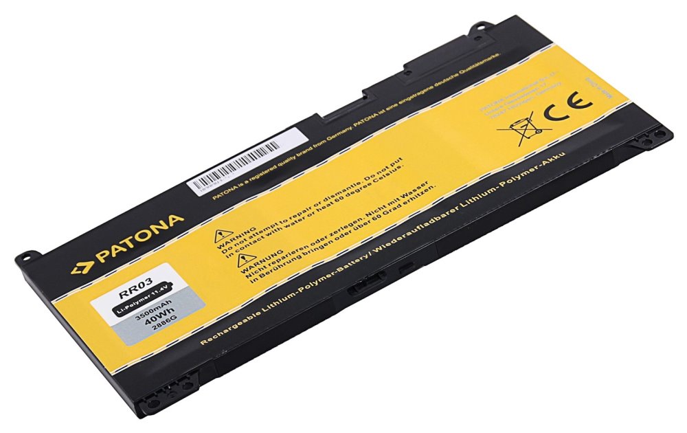 PATONA batéria pre ntb HP 430/440/450 G4 3500mAh Li-Pol 11,4V RR03XL