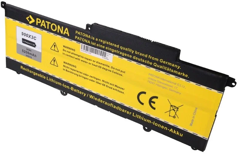 PATONA batéria pre ntb SAMSUNG NP900 5200mAh Li-Pol 10,8V AA-PBXN4AR