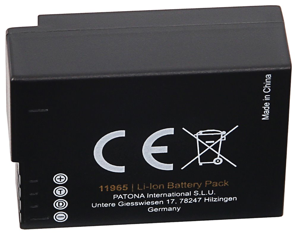 PATONA batéria pre Panasonic DMW-BLC12 E 1100mAh Li-Ion Protect