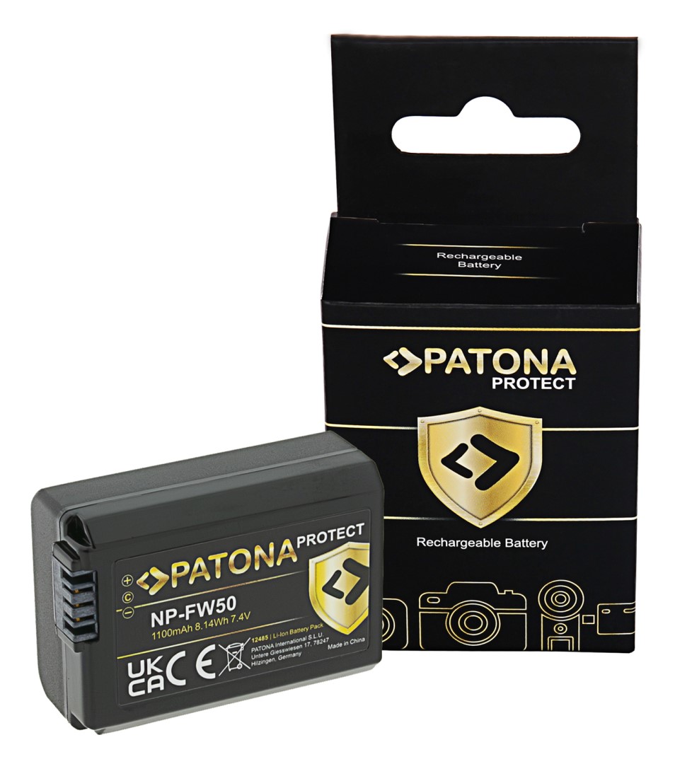 PATONA baterie pro foto Sony NP-FW50 1100mAh Li-Ion Protect
