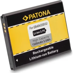 PATONA baterie pro mobilní telefon Samsung EB-494358VU 1500mAh 3,7V Li-Ion