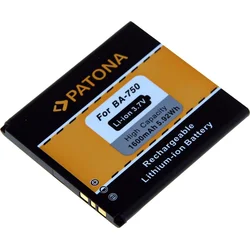 PATONA baterie pro mobilní telefon Sony Ericsson BA750 1600mAh 3,7V Li-Ion