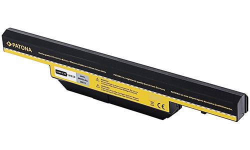 PATONA baterie pro ntb CLEVO W650/W670 4400mAh Li-lon 11,1V W650BAT-6