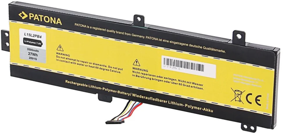 PATONA baterie pro ntb LENOVO Ideapad 310-15IBK 3500mAh Li-Pol 7,6V L15L2PB4