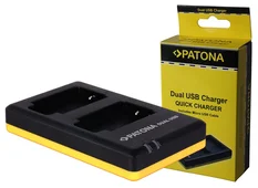 Patona Dual Quick nabíječka akumulátoru pro OLYMPUS LI-40B USB