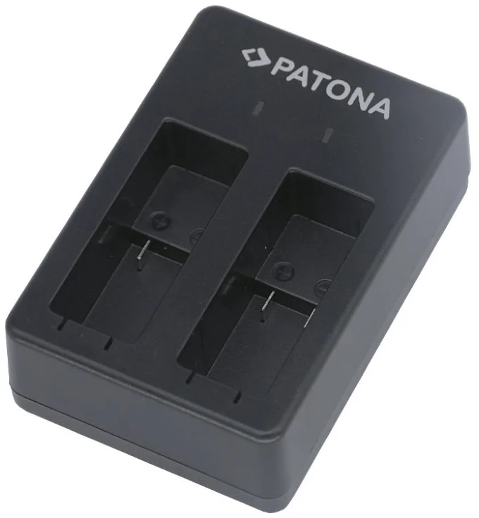 PATONA Nabíjačka pre digitálne kamery Dual GoPro Hero 5/Hero 6/Hero 7/Hero 8 AABAT-00/ micro USB/ USB-C