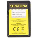PATONA Photo Duálna nabíjačka Nikon EN-EL14 s LCD, USB