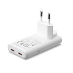PATONA Slim nabíjačka 2x USB-C 65W biela