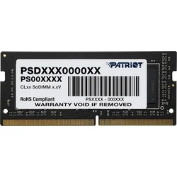 PATRIOT Signature 8GB DDR4 3200MHz / SO-DIMM / CL22 / 1,2V