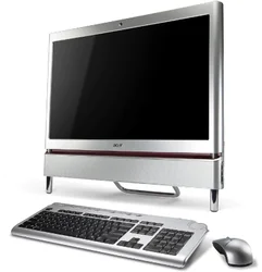 PC Acer Aspire AZ3730, 21,5" dotykový, E6800, 4GB, 640GB, GF315 s 512MB, DVD±RW, WiFi, TV, BT, cam, W7HP-64bit