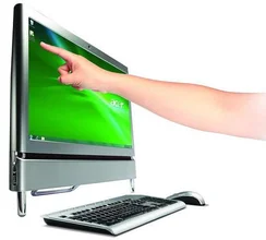 PC Acer Aspire AZ3751, 21,5" dotykový, i3-650, 1TB, 4GB, GT320 s 1GB, DVD±RW, WiFi, BT, cam, W7HP-64bit