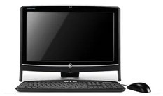 PC Acer eMachines EZ1700, 18,5" all-in-one, D525B, 2GB, 320GB. Intel 3150, DVD±RW, WiFi, bezdr. kláv. a myš, Linux
