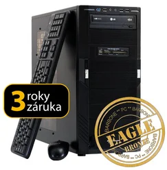 PC BARBONE W EAGLE Bronze - Intel Core i5 3450/8GB/1TB/AMD HD7850 OC s 2GB/DVD-RW/Windows 7 Professional
