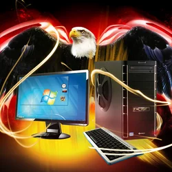PC BARBONE W EAGLE II - Intel Core i5 3450/8GB/1TB/AMD HD7850 OC s 2GB/DVD-RW/Windows 7 Home Premium