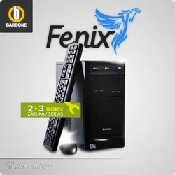 PC BARBONE W FENIX Silver - Intel Pentium G2020/4GB/500GB/DVDRW/Windows 8