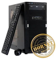 PC BARBONE W HORNET Bronze - AMD FX-4100/4GB/500GB/AMD HD7770 OC s 1GB/DVDRW/Windows 7 Home Premium