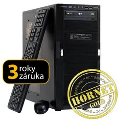 PC BARBONE W HORNET Gold - AMD FX-8120/8GB/1TB/AMD HD7870 OC s 2GB/DVDRW/Windows 7 Home Premium