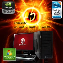 PC BARBONE W SEVEN Intel Core i7 870/4GB/1TB/GTX 460/DVD-RW/Windows 7 Home Premium