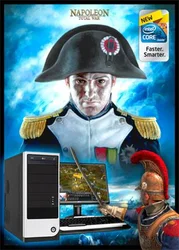 PC BARBONE W THREE - Intel Core i3 540/2GB DDR3/500GB/GT220/DVDRW/Windows 7 Profesional