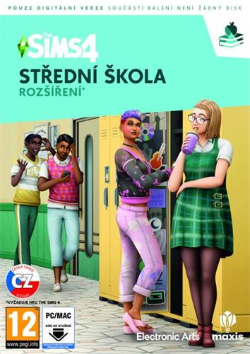 PC - The Sims 4 Střední škola (Rozšíření)