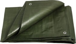 PE plachta zakrývací 4x5m 100g/m2 zelená