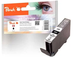Peach C8 black s čipom kompatibilný s CLI-8bk, 0620B001