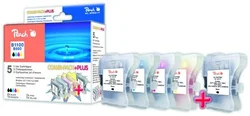 Peach Combi Pack Plus kompatibilní s Brother LC-980 PI500-17 - Cartridge inkoustové