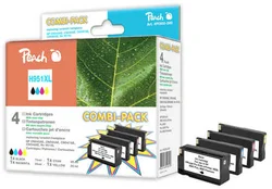 Peach Combi Pack s čipem, kompatibilní s HP No. 950XL, No. 951XL
