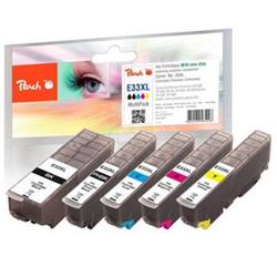 Peach E33XL Combi Pack kompatibilní s Epson T3357 33XL 319671 - Cartridge inkoustové