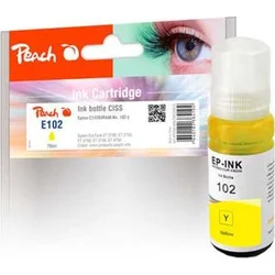 PEACH kompatibilní cartridge Epson No. 102, yellow, 70ml