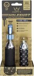 PEATY'S HOLESHOT CO2 PUMP + BOMBIČKY 2 KS - MTB (25G) - TYRKYSOVÁ (PPR-HTI-MTB-TRQ-12)