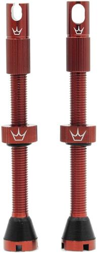 PEATY'S X CHRIS KING (MK2) RED TUBELESS VALVES 60MM 